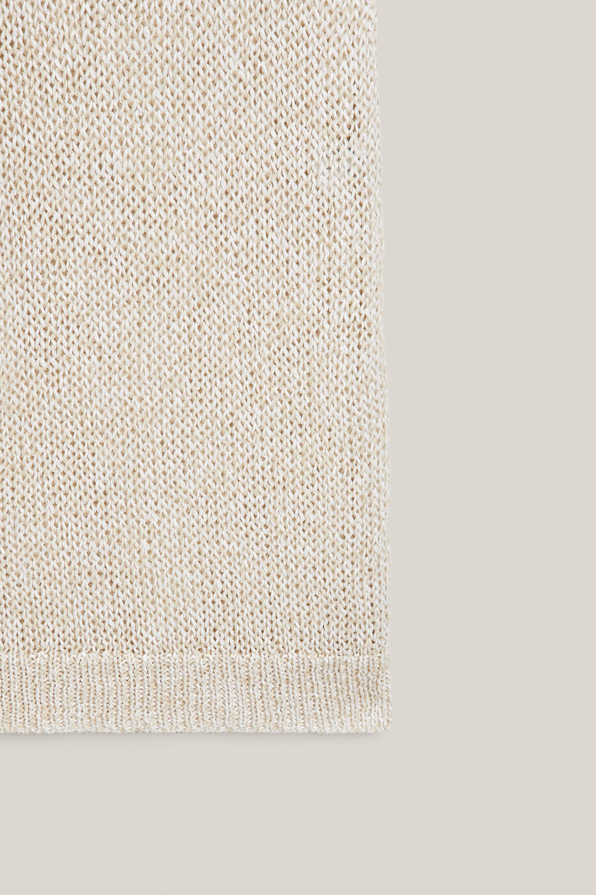 Top long en maille ajourée - LIMITED EDITION